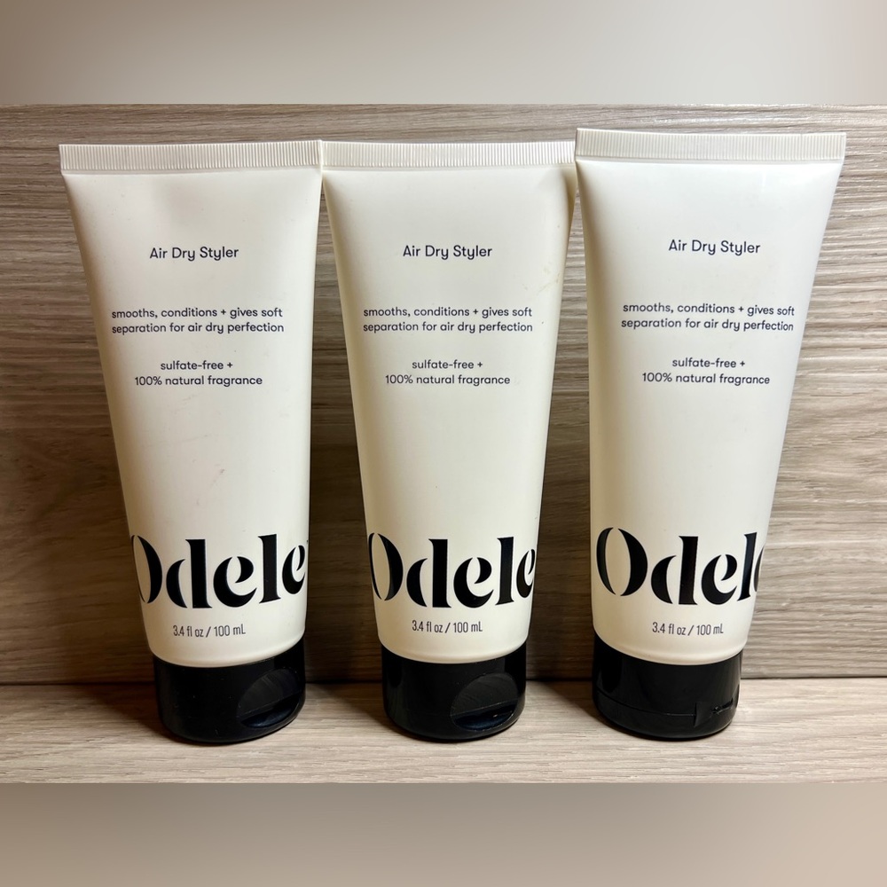 Lot Of 3 Brand New Odele Air Dry Styler Gels, 3.4 fl oz